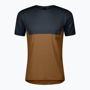 Men's running top SCOTT Endurance Tech dark blue/bread brown