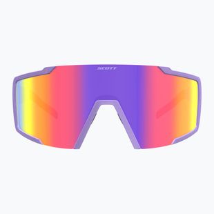 Sunglasses SCOTT Shield Compact swish purple/teal chrome