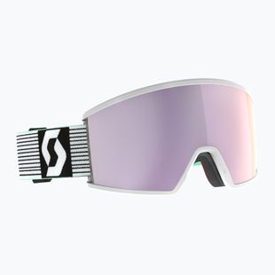 Ski goggles SCOTT Ambit white/mint green/amp lavender chrome