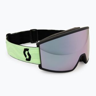 Ski goggles SCOTT Ambit Compact glow green/amp lavender chrome