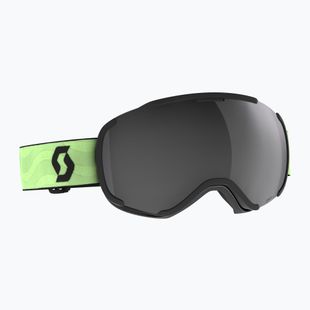 Ski goggles SCOTT Faze II glow green/amp black chrome
