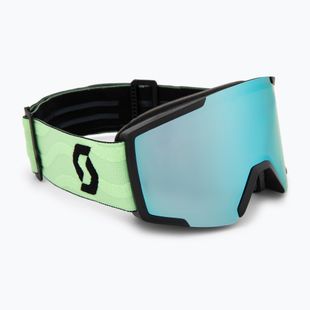 Ski goggles SCOTT Shield glow green/amp ice chrome