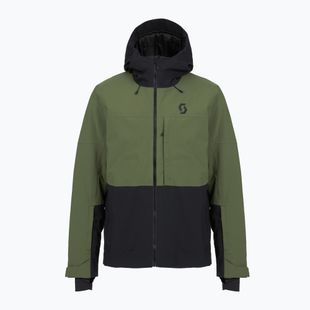 Men's ski jacket SCOTT Ultimate Dryo 10 douglas green/black