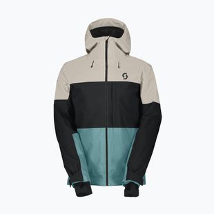 Men's ski jacket SCOTT Ultimate Dryo 10 frozen blue/dust white