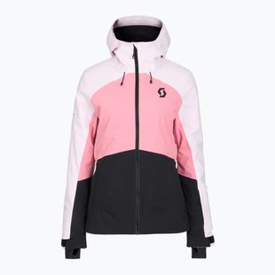 Women's ski jacket SCOTT Ultimate Dryo 10 paradise pink/black