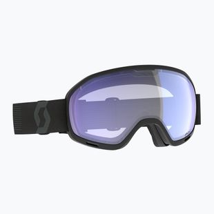 Ski goggles SCOTT Unlimited II OTG mineral black/amp iluminator blue chrome