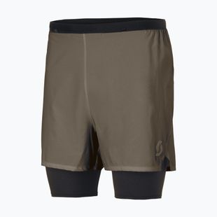 Men's running shorts SCOTT Hybrid Endurance Tech wood grey/black