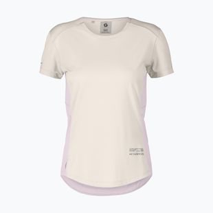 Women's running shirt SCOTT Endurance Tech cotton white/bliss pink