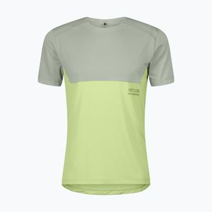 Men's running shirt SCOTT Endurance Tech spray grey/acid yellow