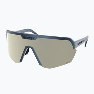 Sunglasses SCOTT Sport Shield metallic blue/amp white chrome