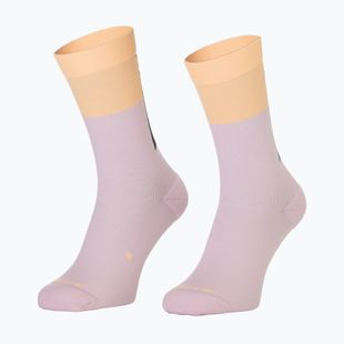 Socks SCOTT Block Stripe Crew bliss pink/apricot pink