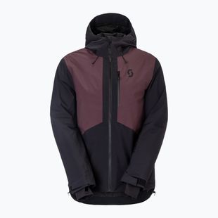 Men's ski jacket SCOTT Ultimate Dryo 10 black/coca red
