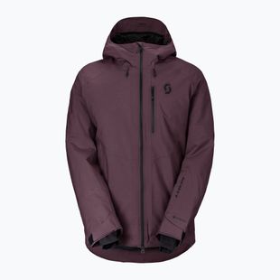 Men's ski jacket SCOTT Ultimate GTX cocoa red