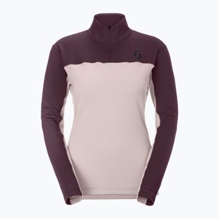 Women's fleece sweatshirt SCOTT Defined Light wax pink/cocoared