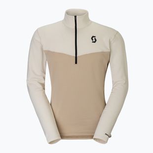 Men's fleece sweatshirt SCOTT Defined Light portobello beige/latte beige