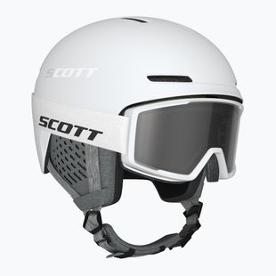 Ski helmet SCOTT Track + Gogle Trace white