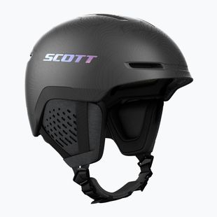 Ski helmet SCOTT Track granite black/holo silver