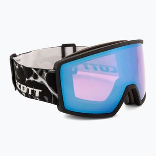Ski goggles Scott Neo Light Sensitive S2-4 granite black/white/amp ls blue chrome