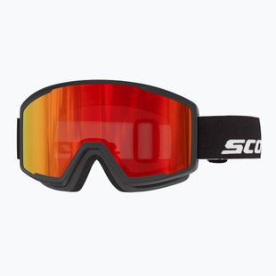 Ski goggles SCOTT Trace Pro Compact black/red chrome