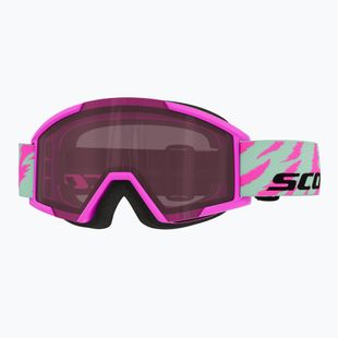 Children's ski goggles SCOTT Shield neon pink/mint green/rose