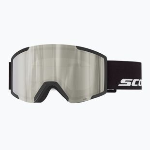 Ski goggles SCOTT Shield black/amp white chrome