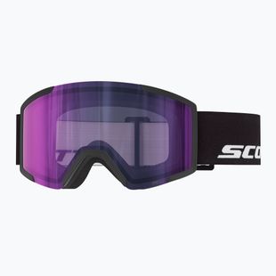 Ski goggles SCOTT Shield LS black/amp ls blue chrome
