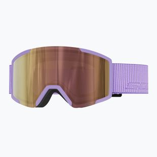 Ski goggles SCOTT Shield LS sherbet purple/amp ls cinnamon chrome