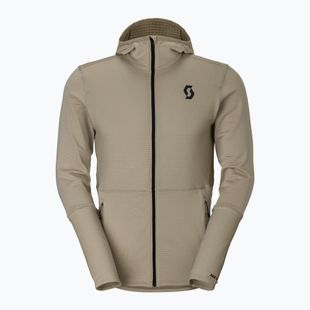 Men's fleece sweatshirt SCOTT Defined Light Hoody portobello beige