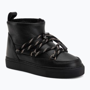 Women's snow boots INUIKII Full Leather Gloss black