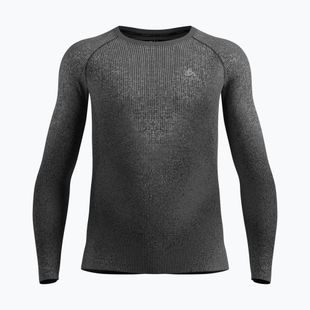 Men's thermal active sweatshirt ODLO Performance Warm Blackcomb Bl Top Crew Neck black