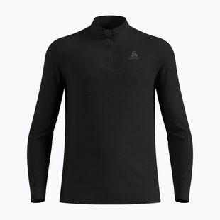 Men's thermal sweatshirt ODLO Merino 200 Bl Top Turtle Neck black