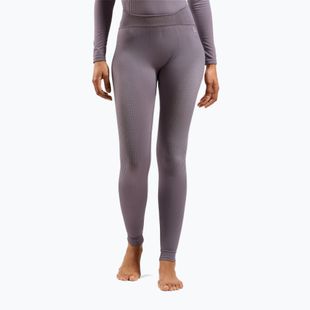 Women's thermal trousers ODLO Performance Warm Bl Bottom Long gray ridge