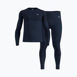 Men's thermal underwear set ODLO Fundamentals Performance Warm dark sapphire