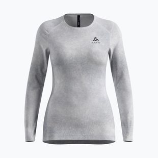 Women's thermal top ODLO Active Warm X Pow Bl Top Crew Neck odlo silver grey