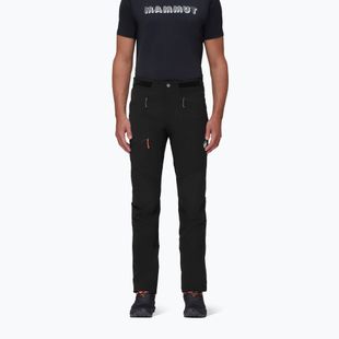 Men's softshell trousers Mammut Taiss SO black