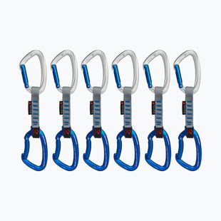 Mammut Crag Keylock Indicator climbing express set 6 pcs silver ultramarine