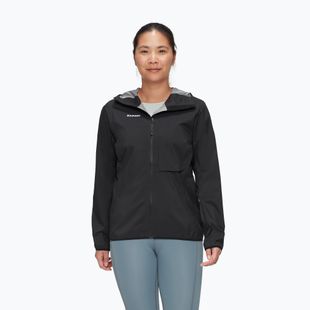 Women's rain jacket Mammut Ducan Light HS Hooded black