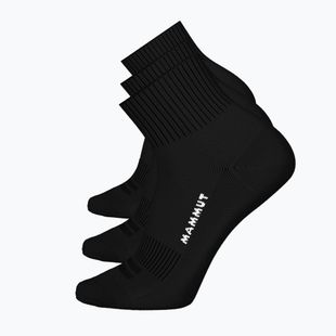 Socks Mammut Everyday Quarter 3 pairs black/black/black