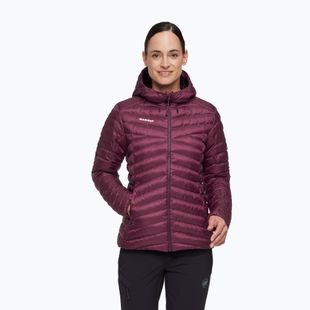 Women's insulated jacket Mammut Albula IN Hooded vin/black