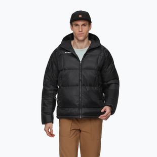 Men's down jacket Mammut Glacier Glow Insulation Hooded black