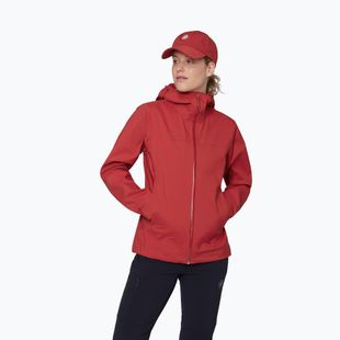 Women's wind jacket Mammut Ducan HS Hooded dark mammut red