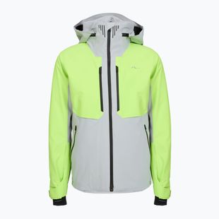 KJUS men's ski jacket Ligety alloy/limelight