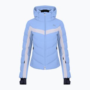 Women's ski jacket KJUS Momentum blue opal/white