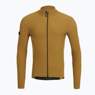 Men's cycling sweatshirt ASSOS Mille GT Spring Fall C2 bronze ash