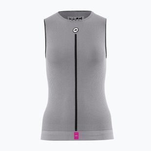 Women's cycling sweatshirt ASSOS Summer NS Skin Layer P1 grey