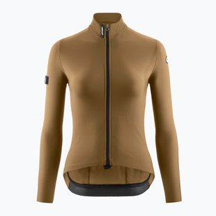 Women's cycling sweatshirt ASSOS Mille GT Spring Fall C2 W bronze ash