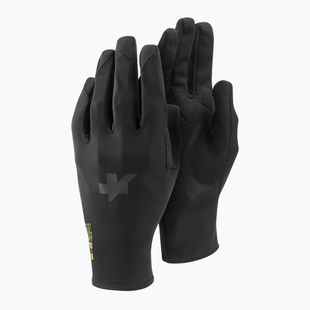 ASSOS Spring Fall P1 black cycling gloves