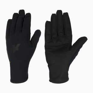 ASSOS Spring Fall P1 black cycling gloves