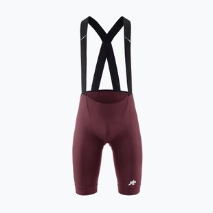 Men's cycling shorts ASSOS Mille GT S11 Bib Shorts burgundy red