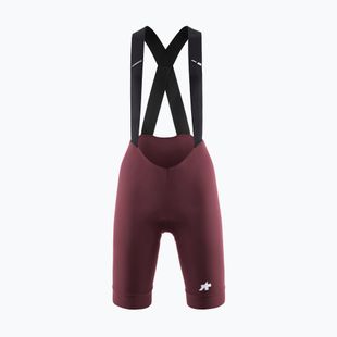Women's cycling shorts ASSOS Uma GT S11 Bib Shorts W burgundy red